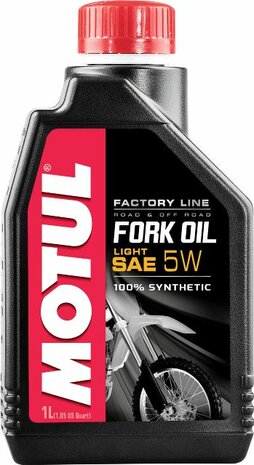 MOTUL voorvorkolie Factory Line / 1l./ SAE 5W